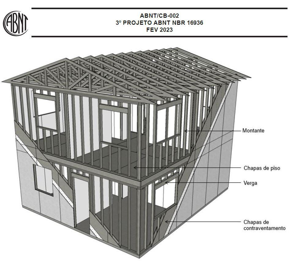 Abnt Nbr Edifica Es Em Light Wood Frame Nova Consulta